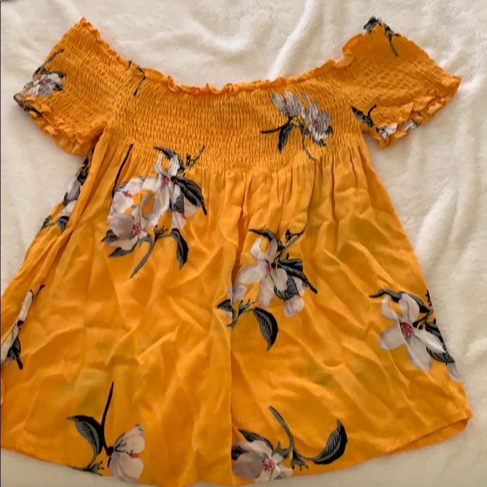 Off shoulder top
